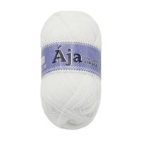 Bellatex Priadza ÁJA biela, 50 g / 217 m