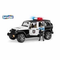 Bruder 02526 policajný Jeep Wrangler s policajtom a príslušenstvom, 1:16