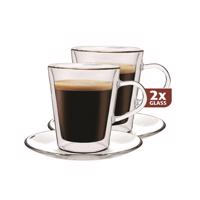 Maxxo Lungo 2dílná sada termo skleniček, 220 ml