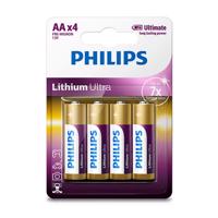 Philips Batéria AAA 1,5 V Lithium Ultra, 4 ks