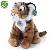 Plyšový tiger sediaci 30 cm ECO-FRIENDLY