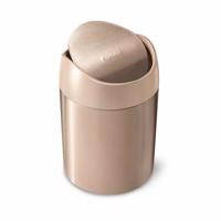 Simplehuman Odpadový kôš na stôl MINI 1,5 l, rose gold