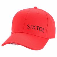 Sixtol Šiltovka s LED svetlom B-CAP 25lm, USB​, uni, červená