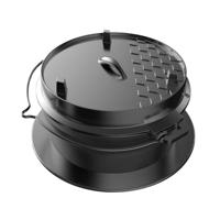 Tepro 8230 Liatinový kotlík s vekom Dutch Oven, 6 l