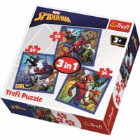 Trefl Spider-man sada 3v1 puzzle